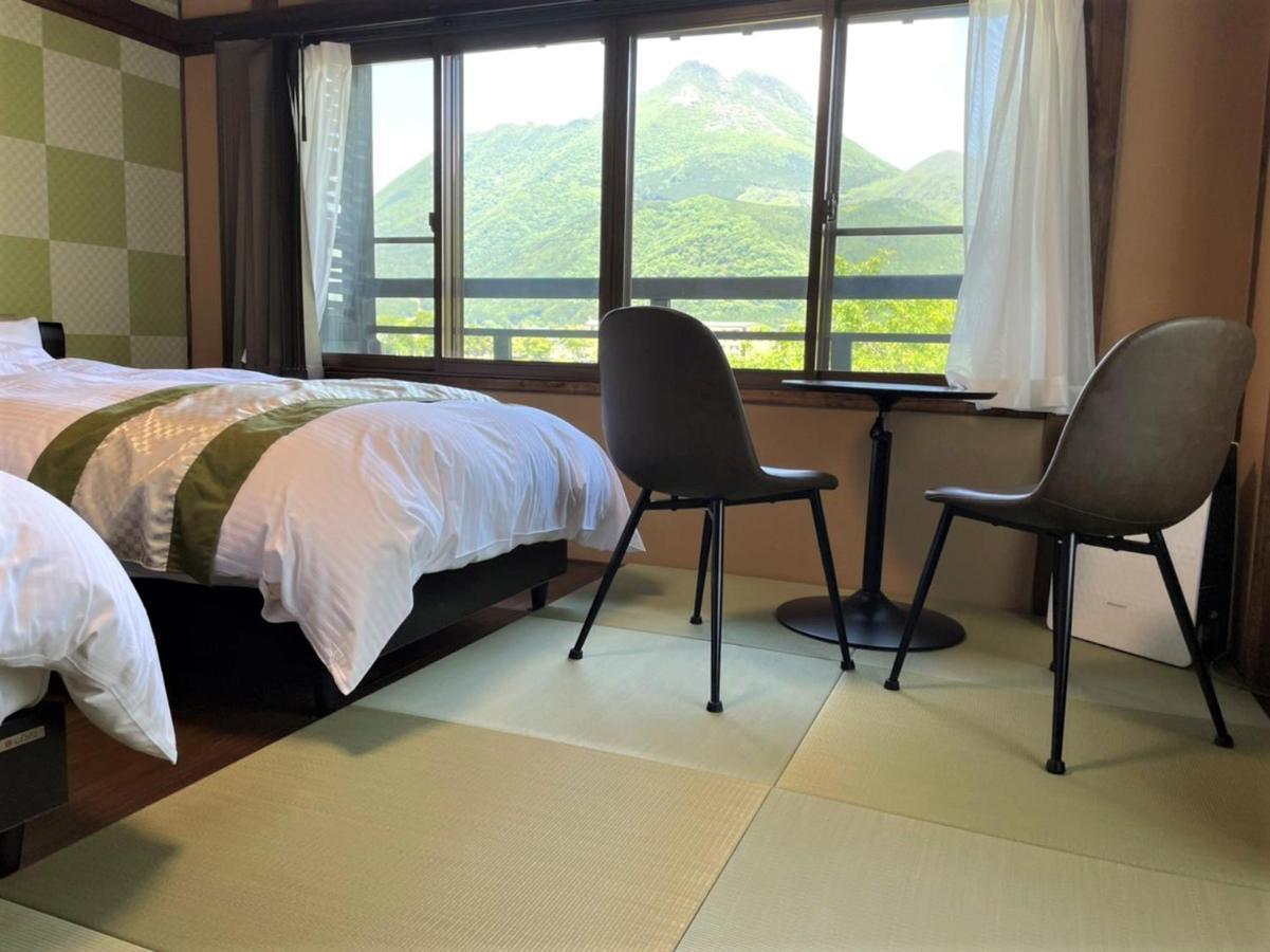 Sanso Tanaka Hotel Yufu Bagian luar foto