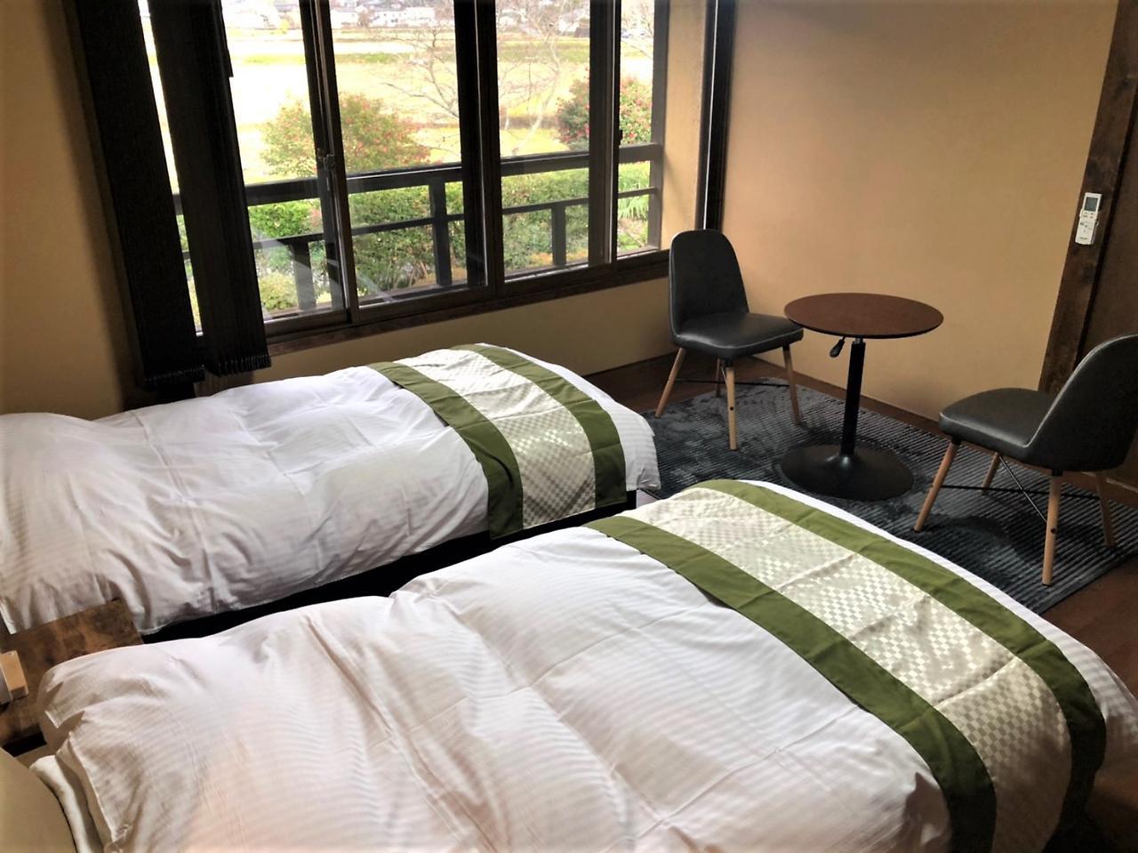 Sanso Tanaka Hotel Yufu Bagian luar foto